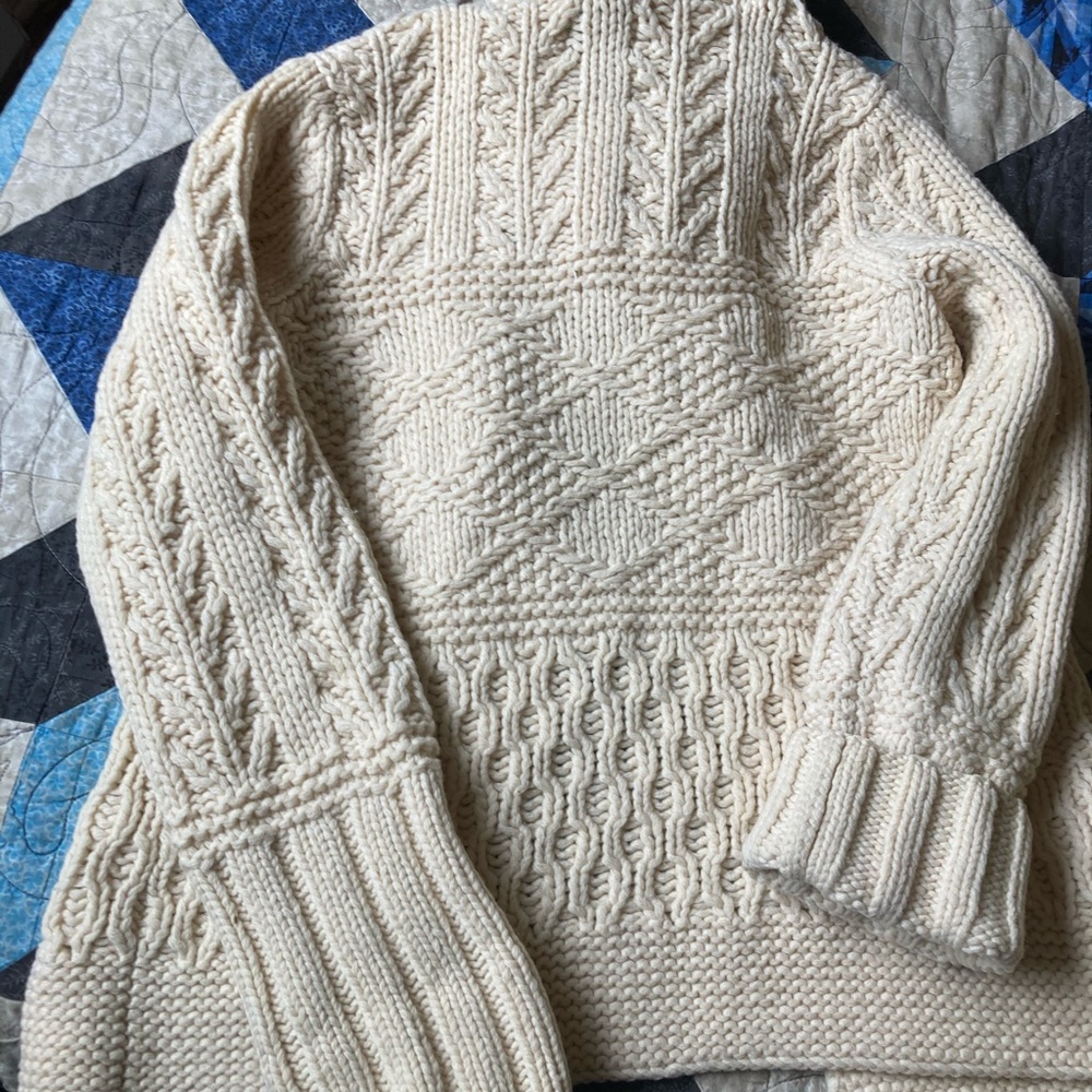 Vintage hand knit American eagle sweater - Picture 10 of 10